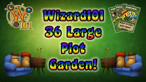 You CAN fit more plants, but you won't be able to hit them all with one spell, so you should just make another 69 <b>plot</b>. . Large plot wizard101